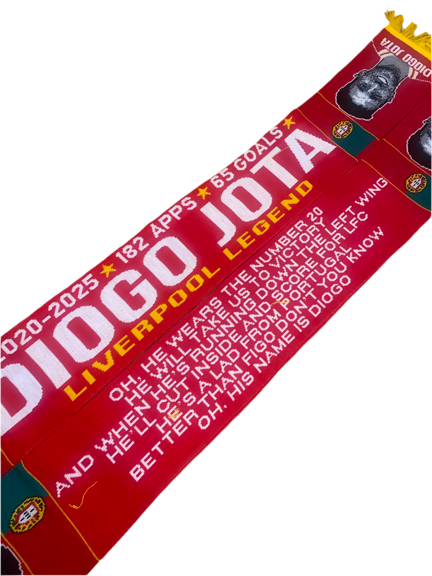 Diogo Jota Tribute Scarf – Limited Edition Liverpool FC