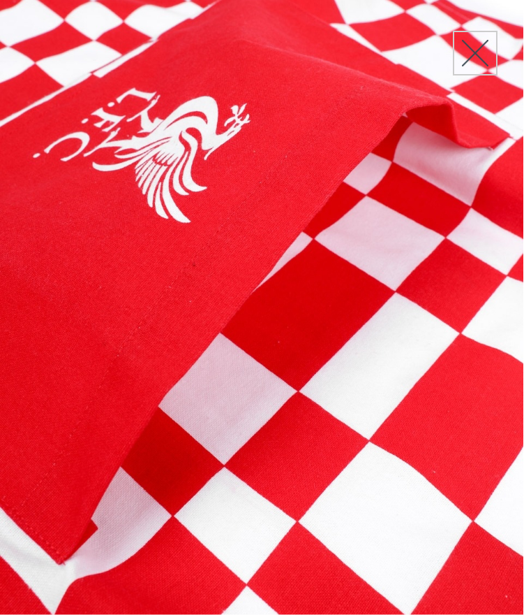 Official Liverpool FC Apron & Oven Glove Set – Red & White Kitchenware | LFC Cooking Gift for Reds Fans