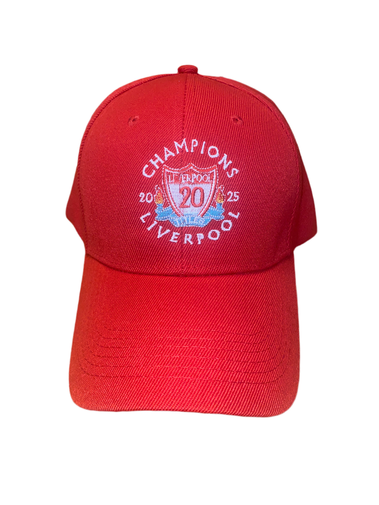 24/25-LEAGUE CHAMPIONS LIVERPOOL FC RED CAP