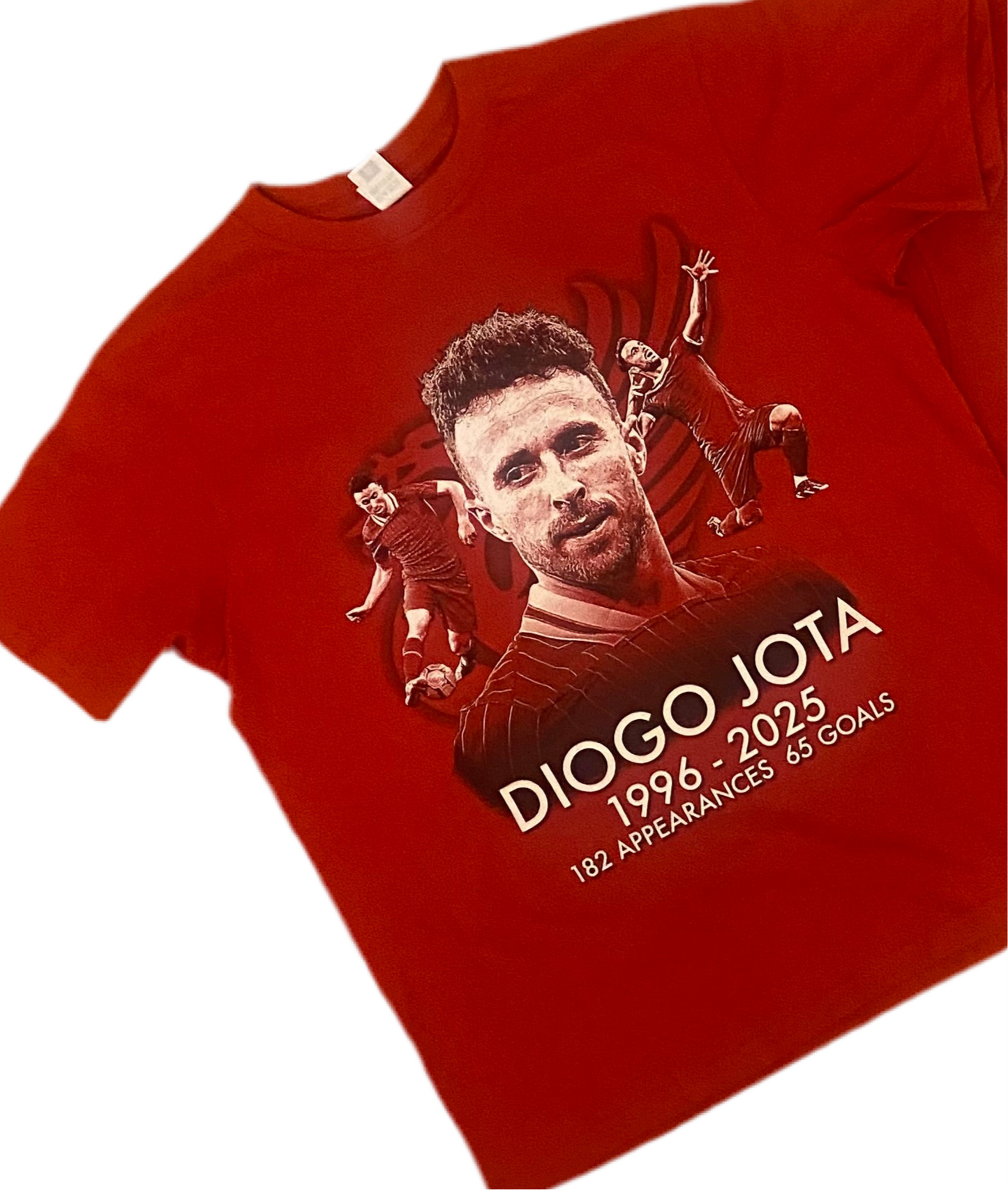 Diogo Jota Tribute T-Shirt | Liverpool FC Memorial Shirt – “He Wears the Number 20”