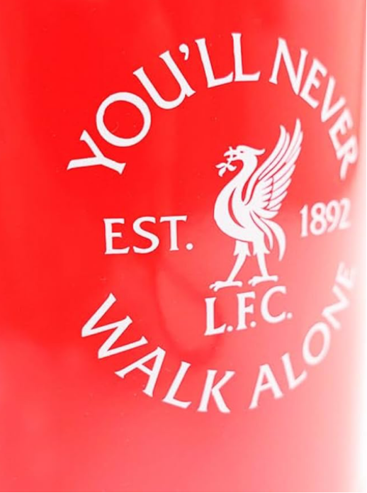 Liverpool FC Storage Canister – Official 18cm Red Steel Kitchen Tin with Lid | LFC Tea, Coffee & Biscuit Container