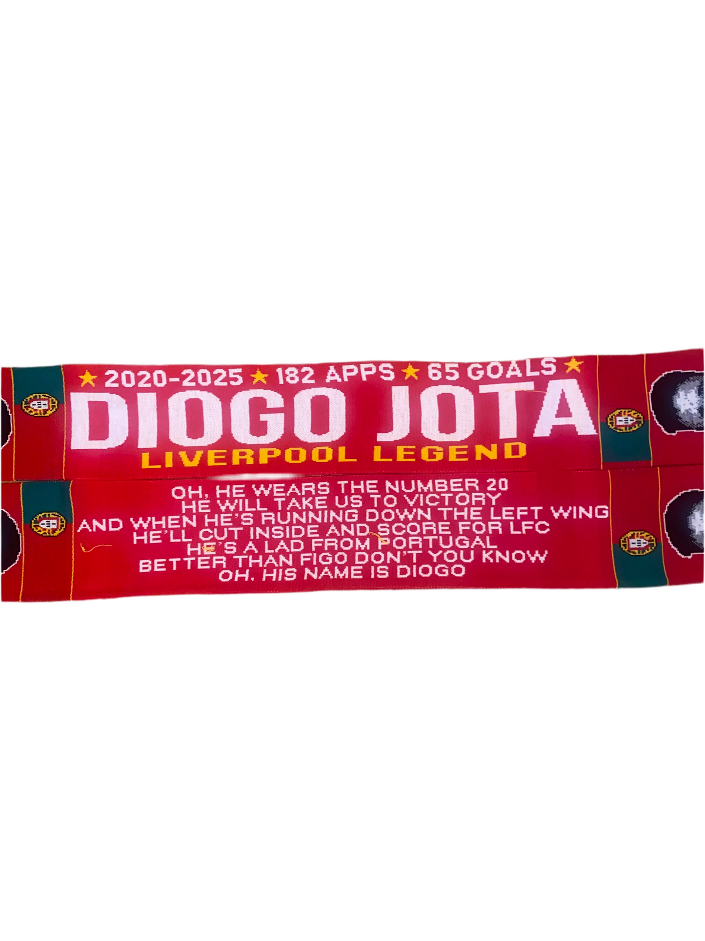 Diogo Jota Tribute Scarf – Limited Edition Liverpool FC