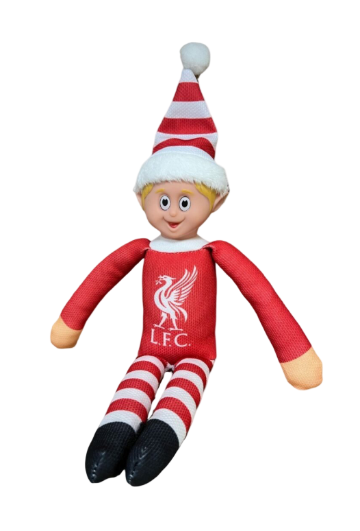 Liverpool FC Official Team Christmas Elf | LFC Elf on the Shelf