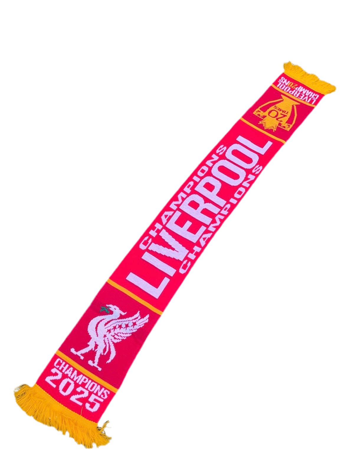 24/25- LIVERPOOL FC 20 TIMES LEAGUE CHAMPIONS JACQUARD SCARF