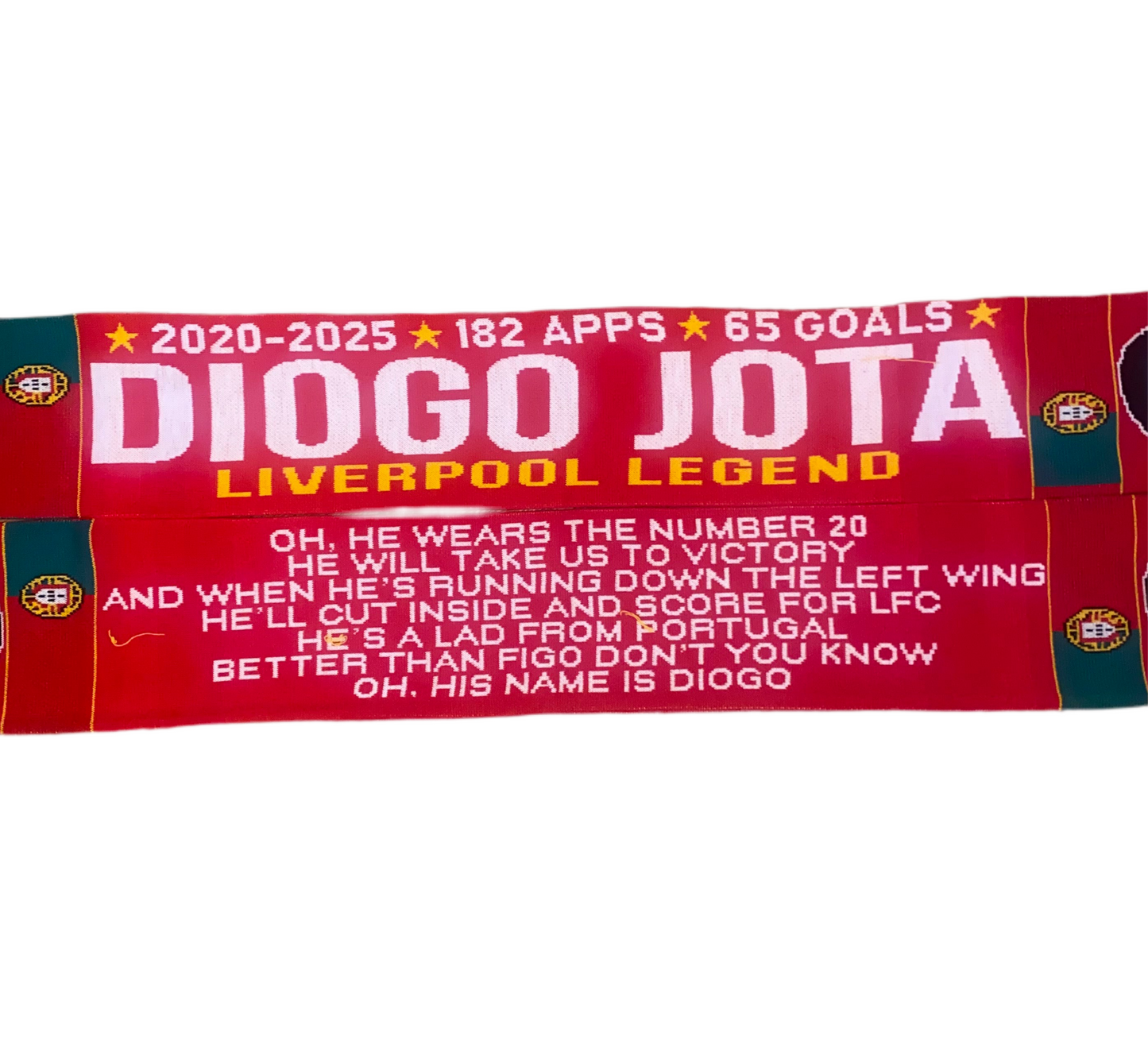 Diogo Jota Tribute Scarf – Limited Edition Liverpool FC