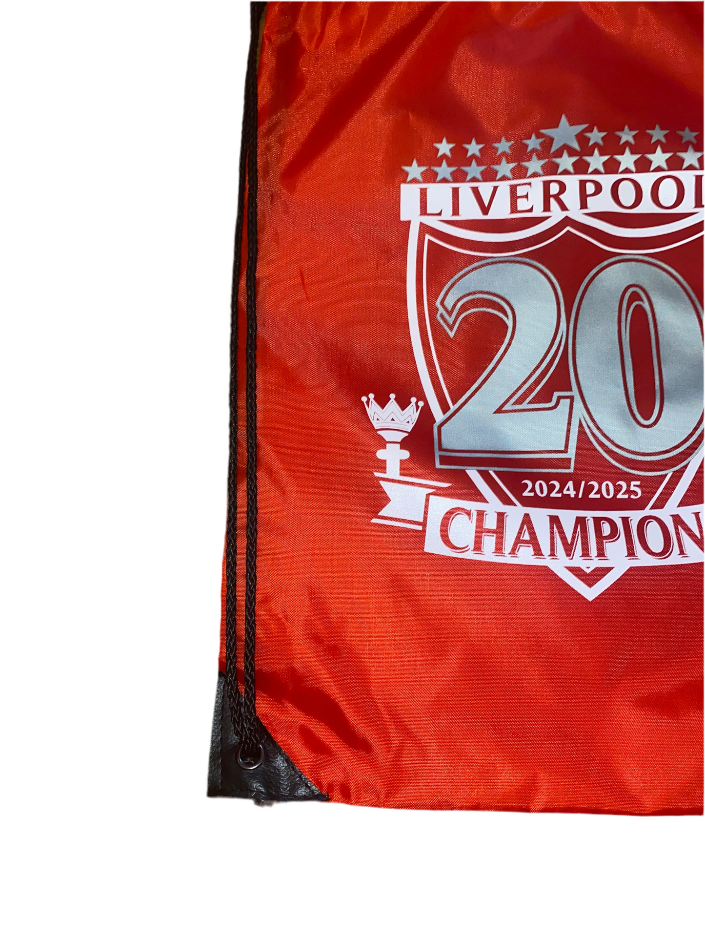 Liverpool FC Inspired Champions 2024/2025 Drawstring Bag – 20 Titles Tribute Swim & Gym Sack