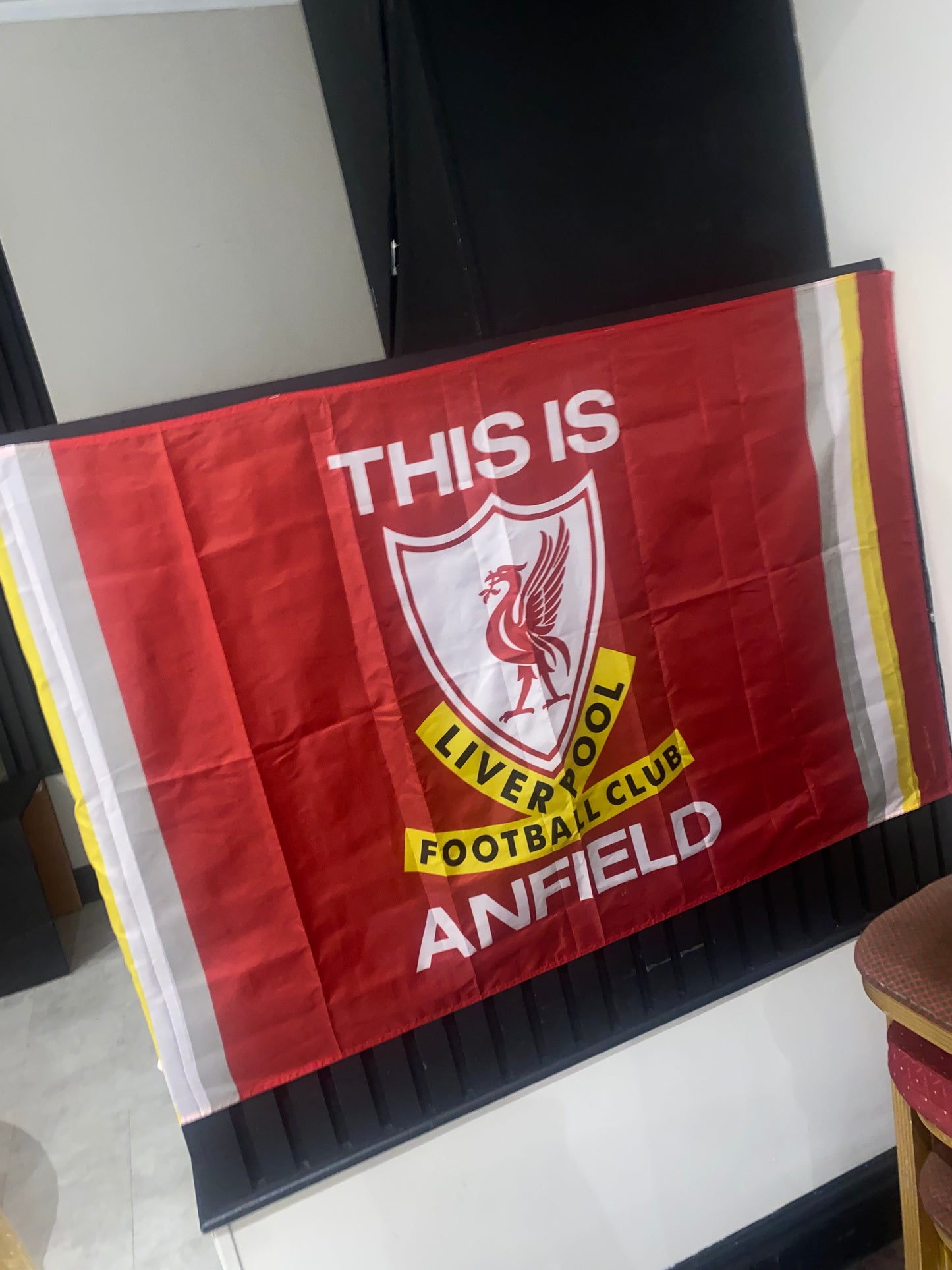 LFC OFFICIAL THIS IS ANFIELD FLAG
