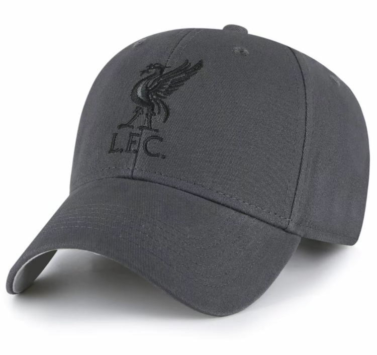 Official Liverpool FC Cap – Charcoal Grey | One Size Fits All – LFC Fan Gear