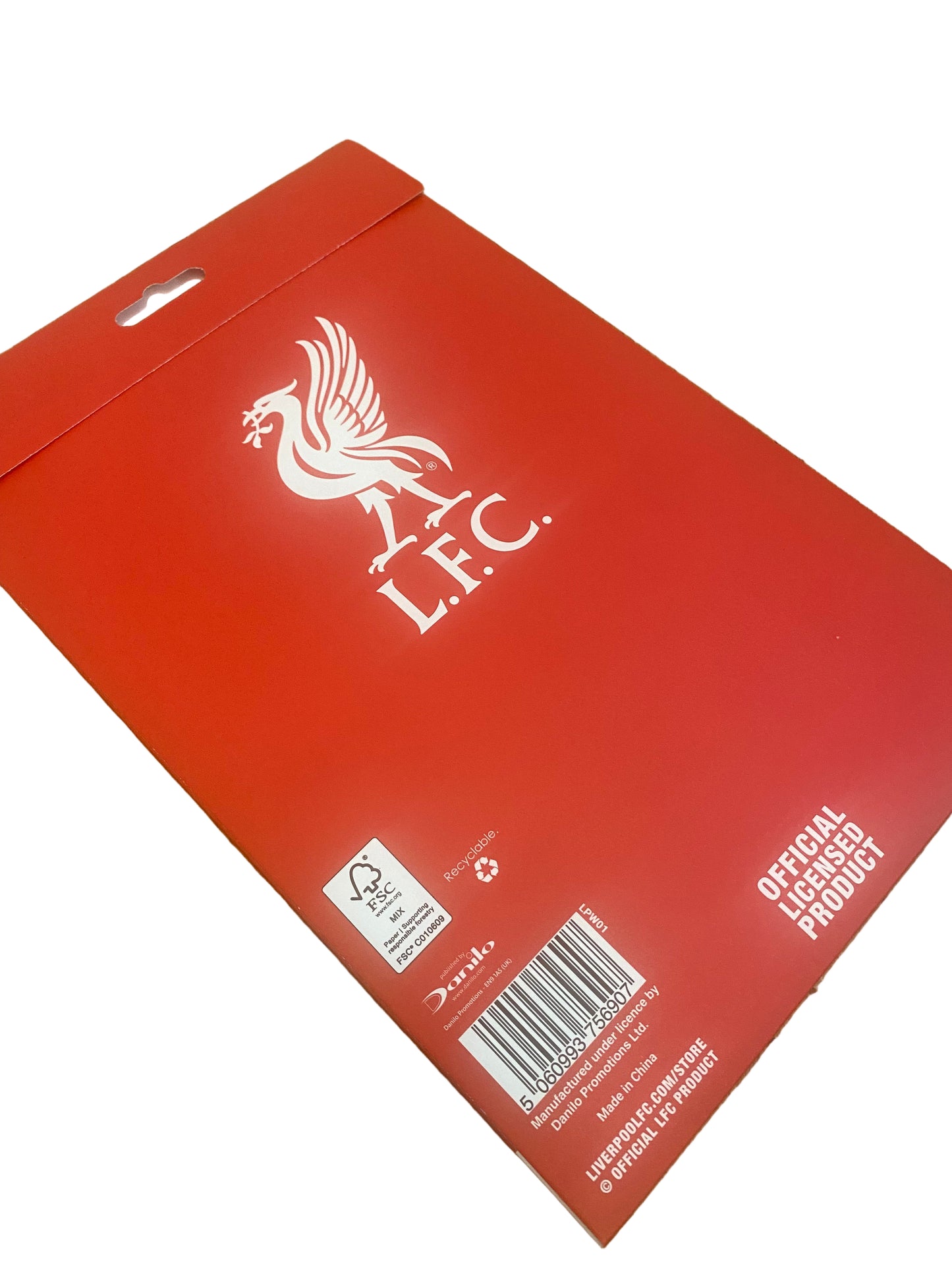 Liverpool FC Official Wrapping Paper Set | 2 Sheets & 2 Gift Tags