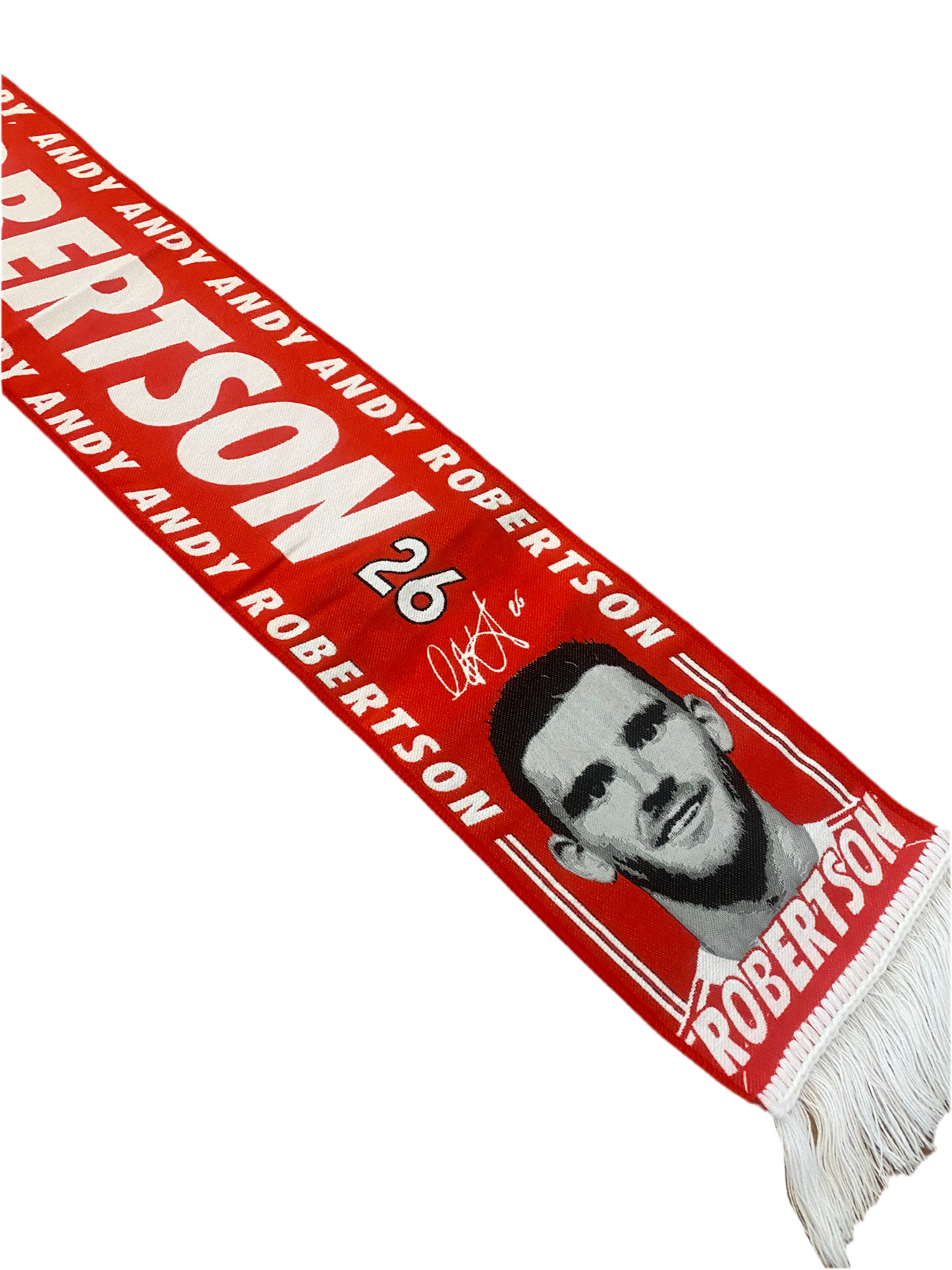 Liverpool FC Andy Robertson HD Scarf – Scotland & LFC Supporters Edition