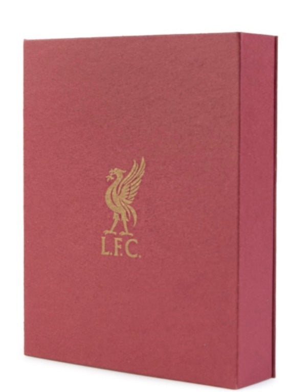 Liverpool FC 9-Piece Crest Badge Set | Official LFC Collectors Gift Box | Historic Club Emblems Collection