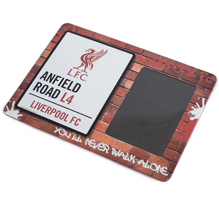 Liverpool FC Anfield Road Photo Frame | Official LFC Metal Picture Frame – You’ll Never Walk Alone Gift & Football Memorabilia