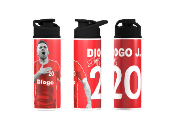 Diogo Jota Tribute Water Bottle -Liverpool FC Number 20 ♥️
