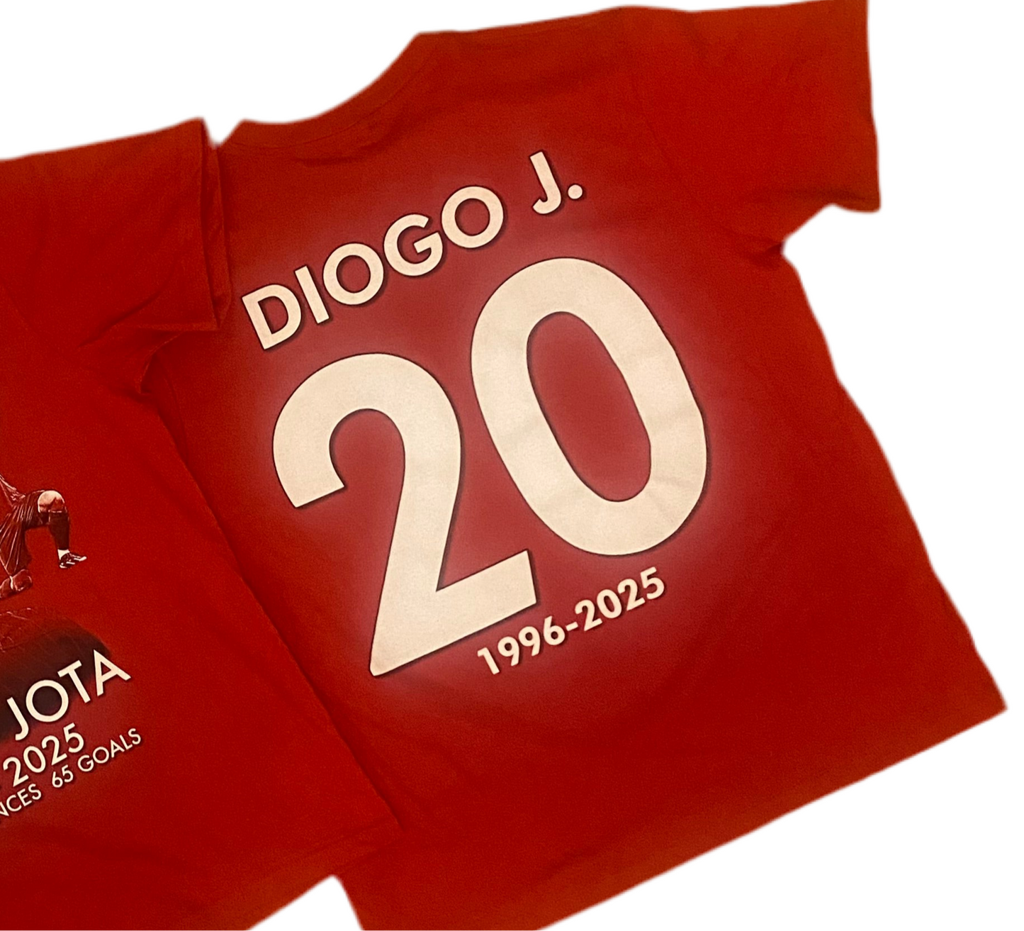 Diogo Jota Tribute T-Shirt | Liverpool FC Memorial Shirt – “He Wears the Number 20”