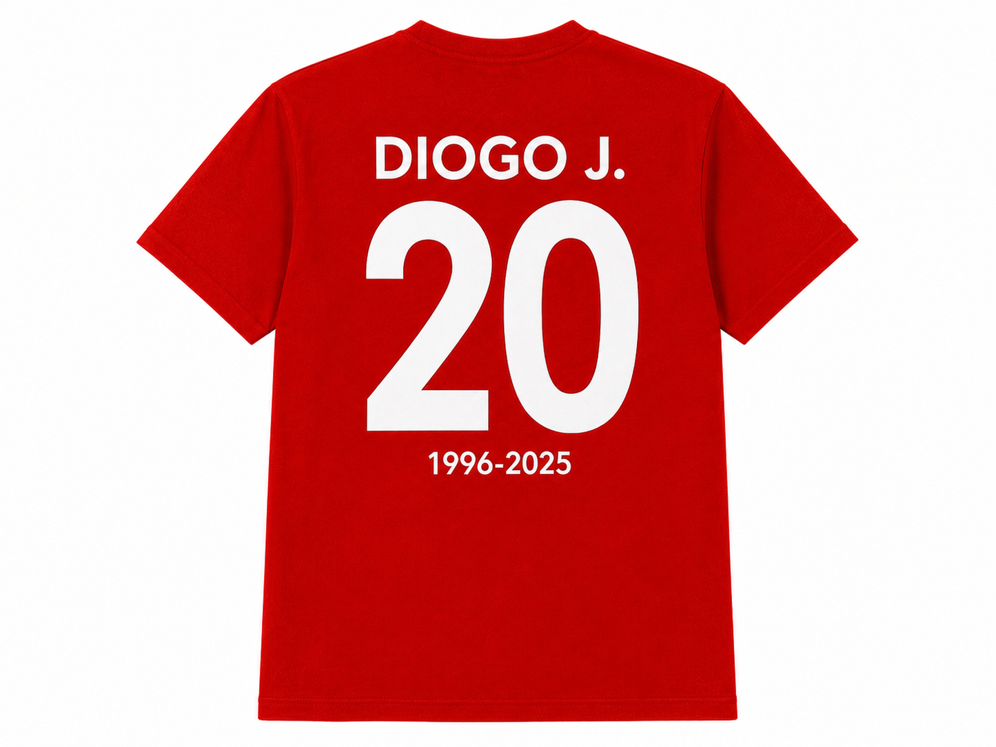 Diogo Jota Tribute T-Shirt | Liverpool FC Memorial Shirt – “He Wears the Number 20”