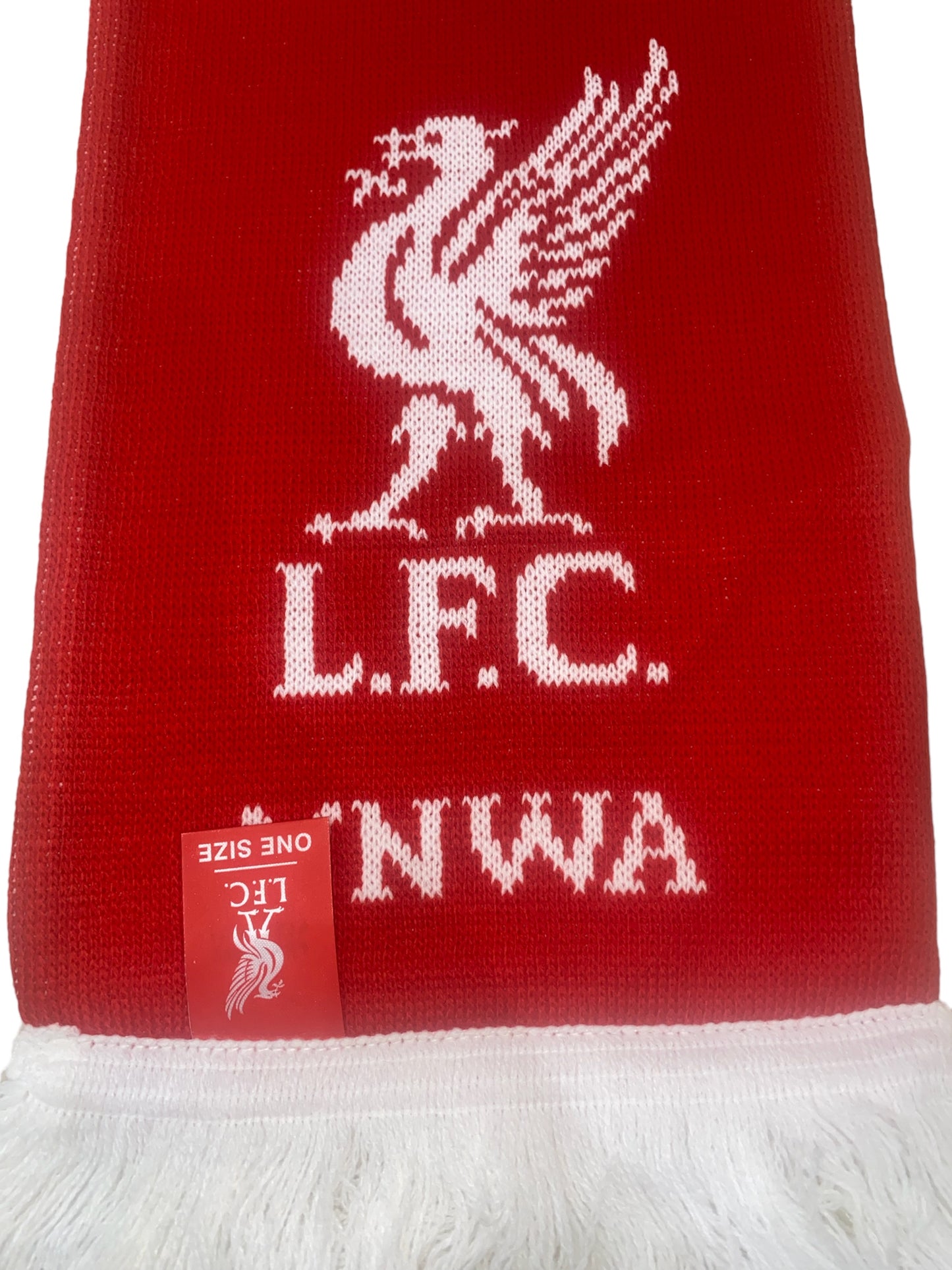 Liverpool FC Official Jacquard Scarf – “You’ll Never Walk Alone” | Premium Football Fan Scarf