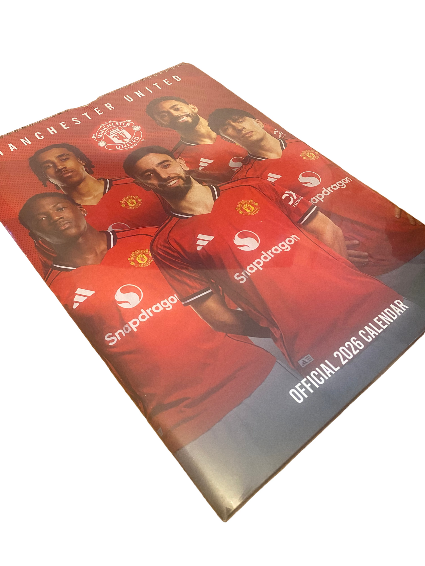 Manchester United FC Official 2026 Calendar – Man United Wall Calendar Featuring First Team Players | Official Licensed Football Gift