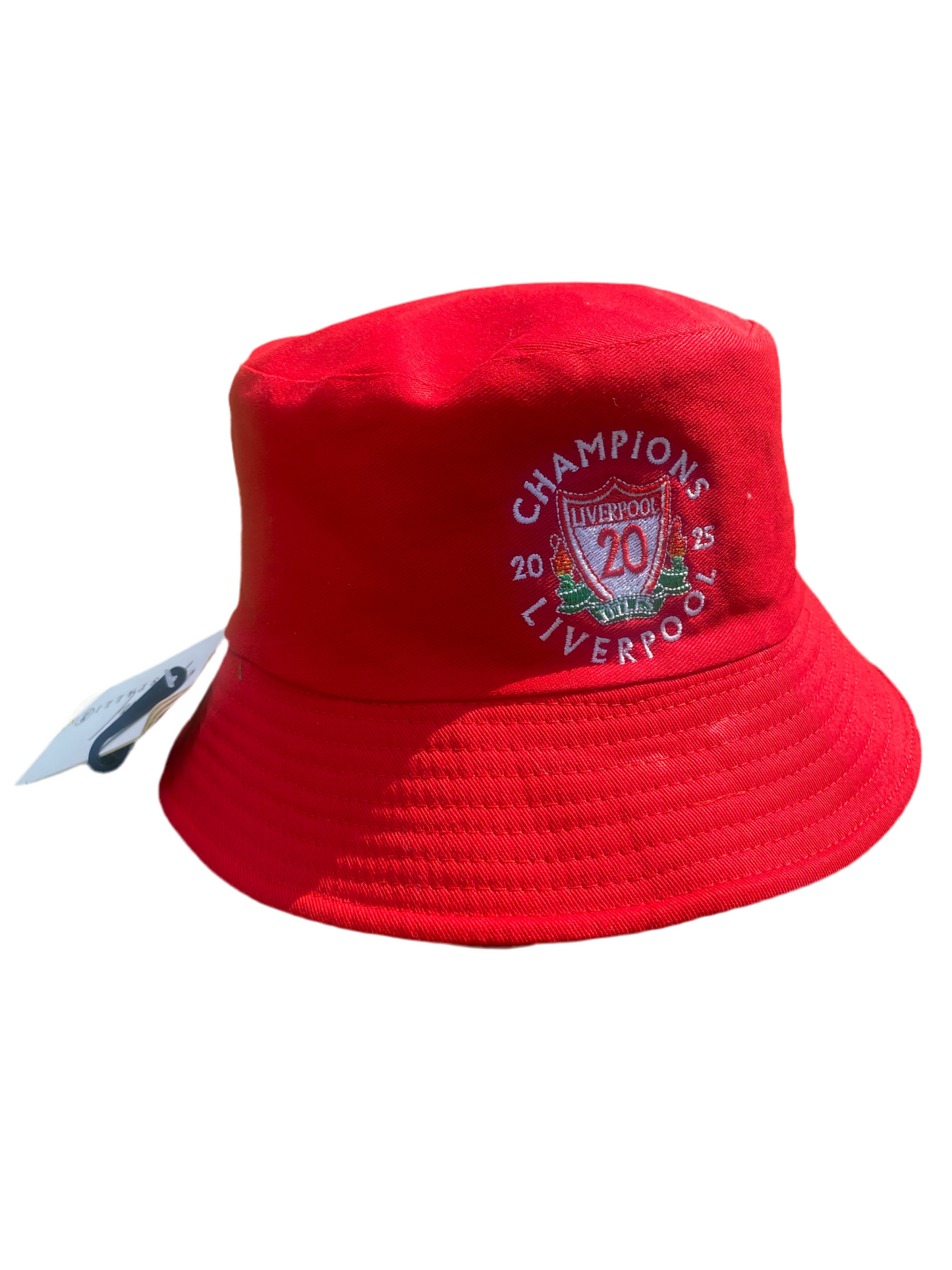 24/25-LEAGUE CHAMPIONS LIVERPOOL FC RED BUCKET HAT