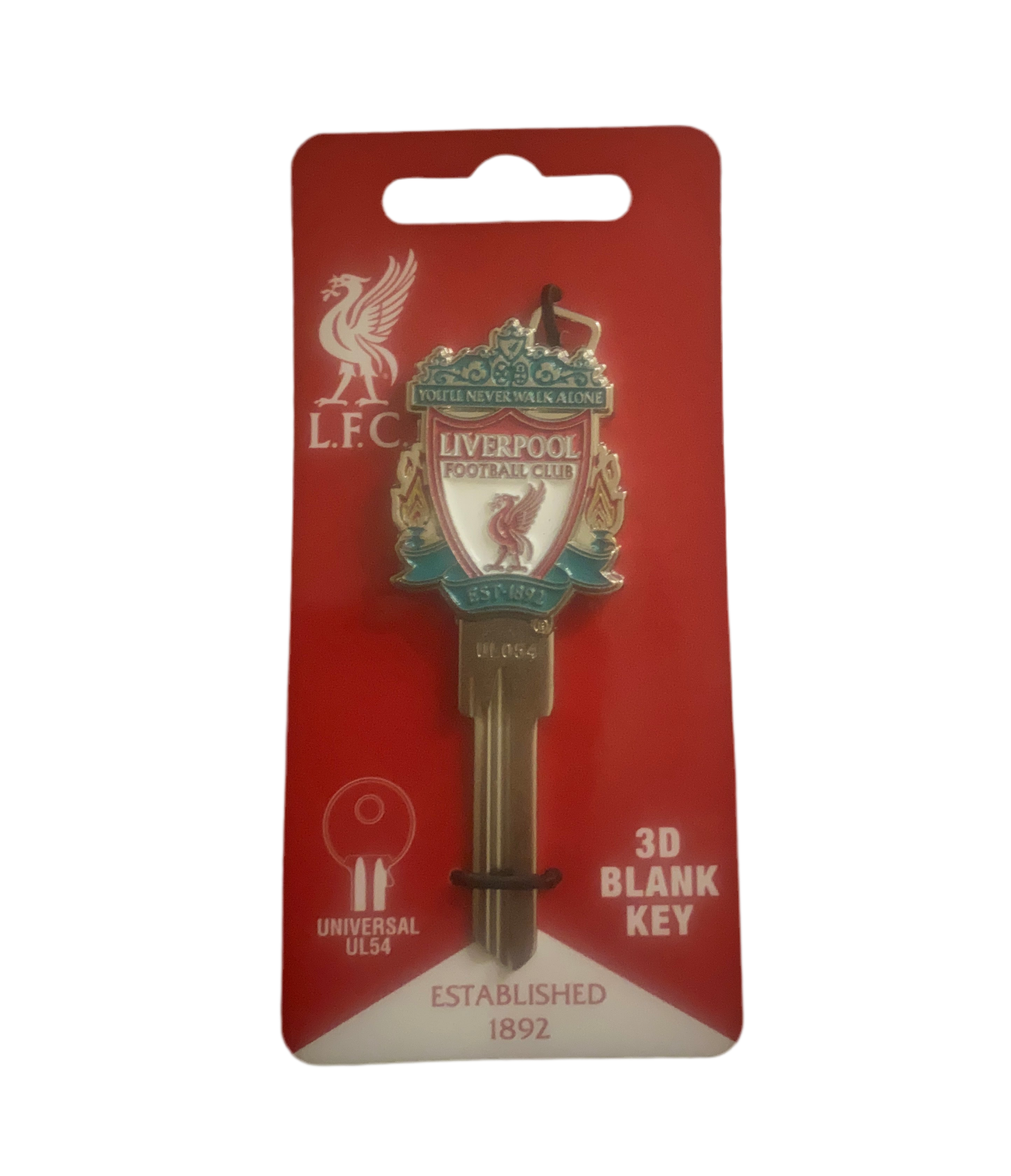 Fc Key Logo Liverpool FC 3D Crest Blank Key – Official LFC Universal UL54 Key Cutt ...