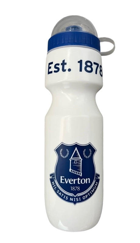 Everton FC Water Bottle – Official Football Drink Bottle with Club Crest & “Est. 1878” Design