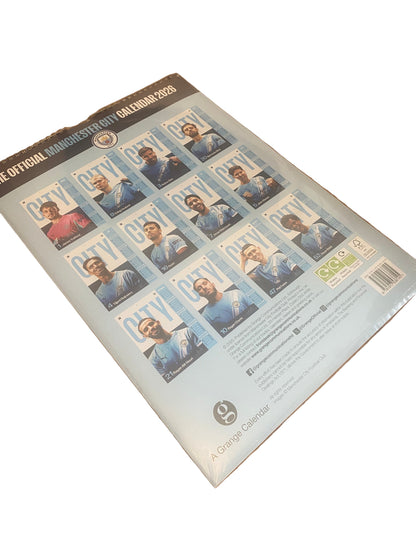 Manchester City FC Official 2026 Calendar – Man City Wall Calendar Featuring First Team Players | Official Licensed Football Gift