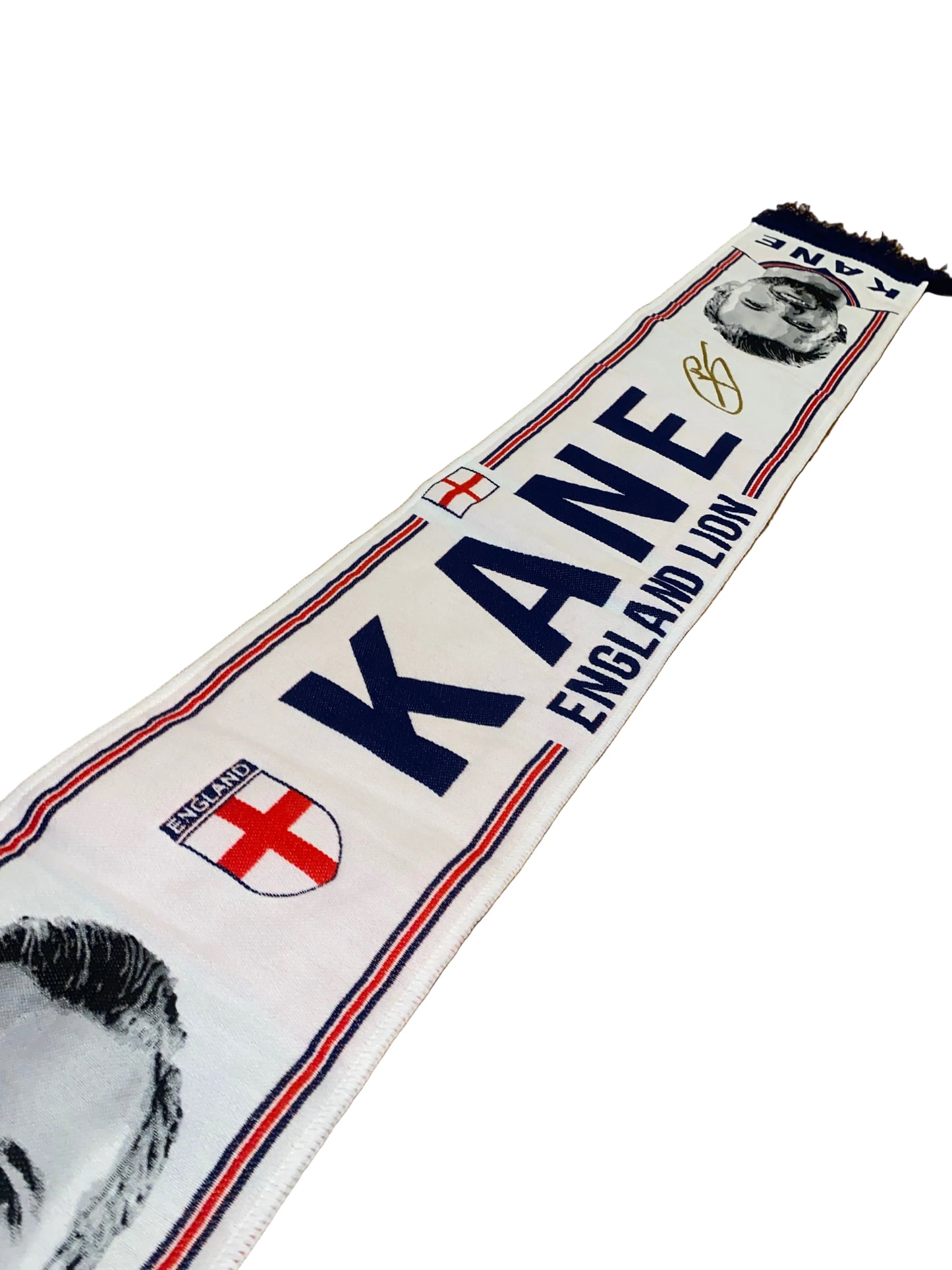 Harry Kane England Lion Football Scarf | World Cup 2026 Supporters Scarf