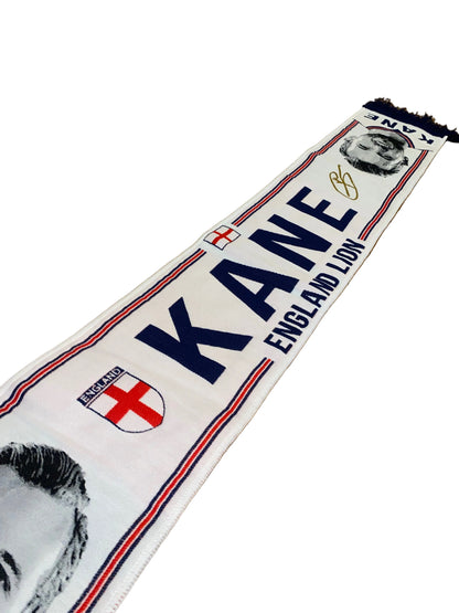 Harry Kane England Lion Football Scarf | World Cup 2026 Supporters Scarf