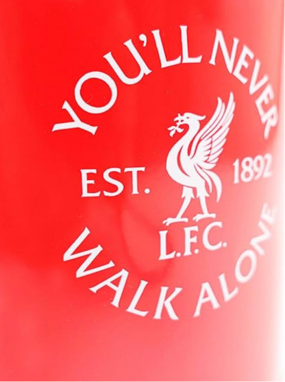 Liverpool FC Storage Canister – Official 18cm Red Steel Kitchen Tin with Lid | LFC Tea, Coffee & Biscuit Container