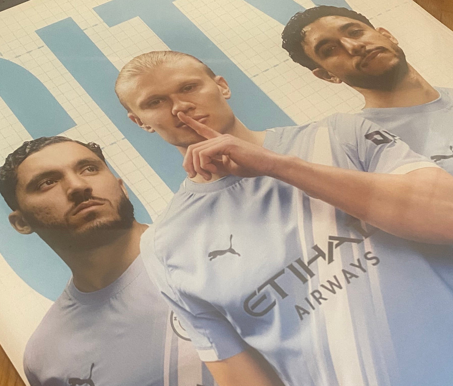 Manchester City FC Official 2026 Calendar – Man City Wall Calendar Featuring First Team Players | Official Licensed Football Gift