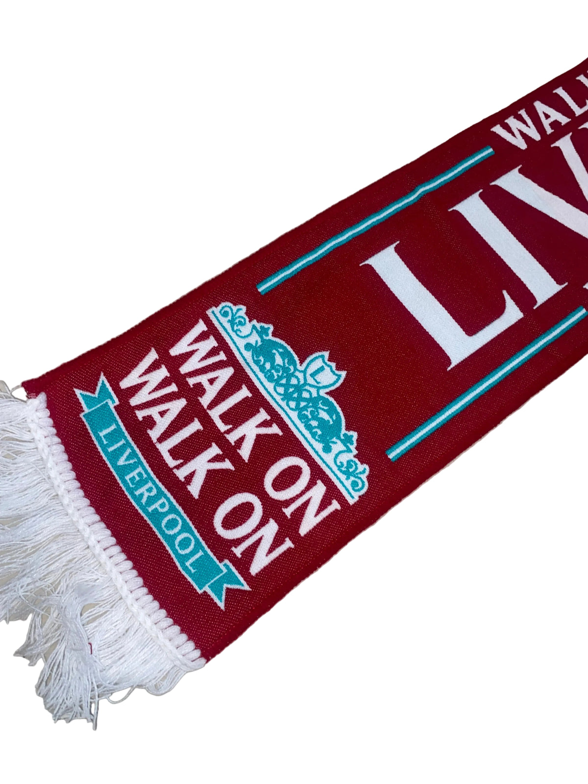 Liverpool FC Walk On Walk On HD Scarf — YNWA Fan Scarf
