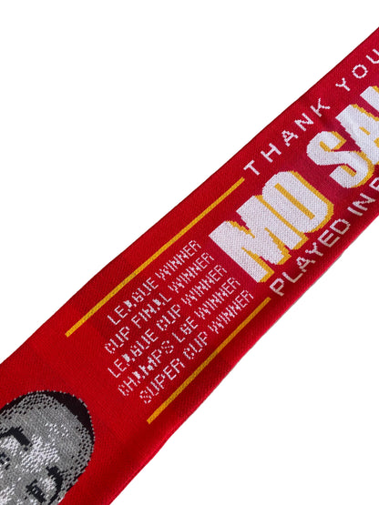 Mohamed Salah Liverpool Scarf – “Thank You Mo Salah” Farewell Tribute | LFC Legend 2017–2026 | Liverpool FC Fan Scarf