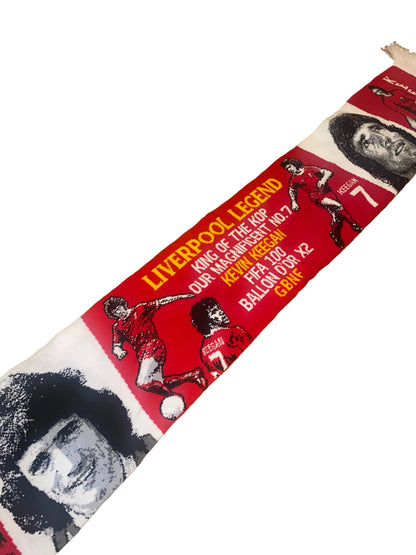 Kevin Keegan Liverpool Legend No.7 Scarf – King of the Kop LFC Supporters Scarf