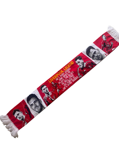 Andy Robertson Liverpool FC Scarf – LFC Legend Jacquard Double Sided Football Scarf | “He’s Andy Robbo” Fan Scarf (Unofficial)