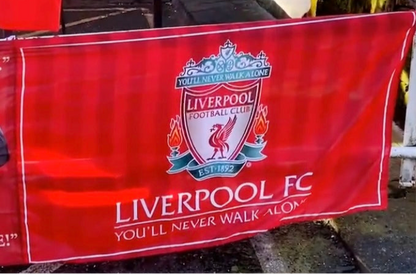 Official Liverpool FC 5ft x 3ft Flag – LFC Merchandise
