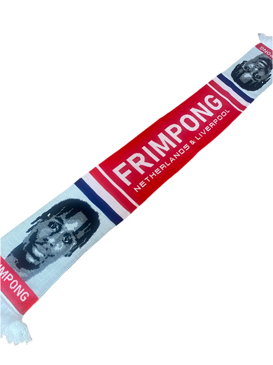 25/26 Liverpool FC Jeremie Frimpong Knitted Scarf – Limited Edition