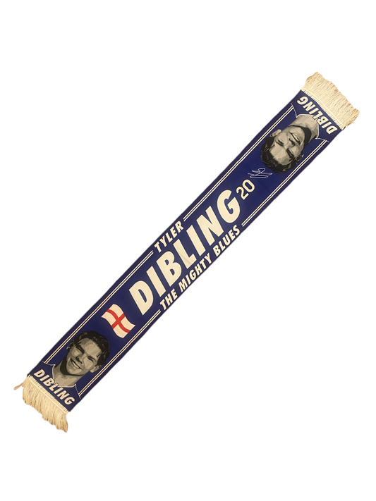 Everton FC Tyler Dibling Scarf – Unofficial Fan Merchandise | The Mighty Blues Supporters Scarf