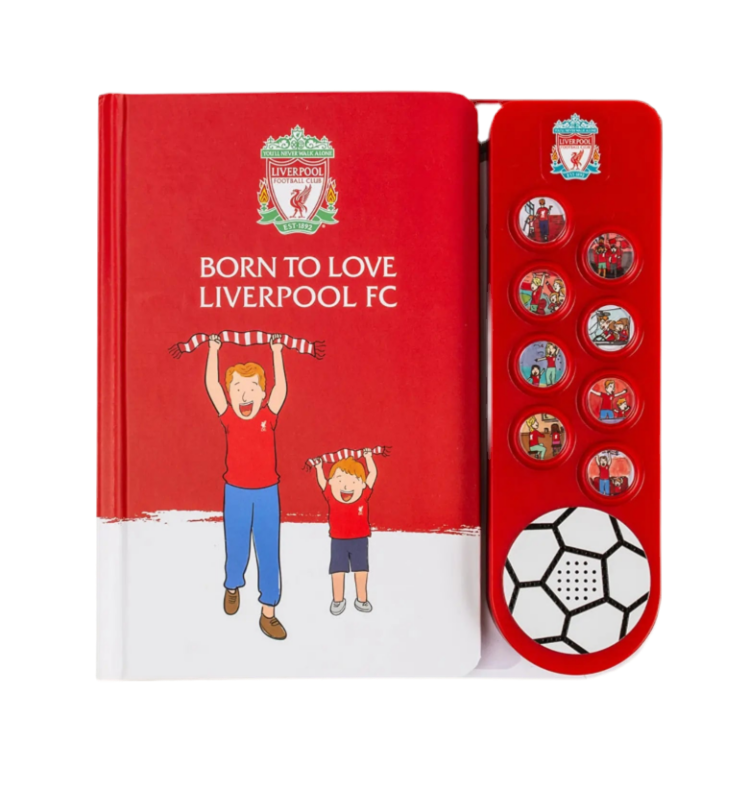 Liverpool FC kids sound book with official fan chants and songs