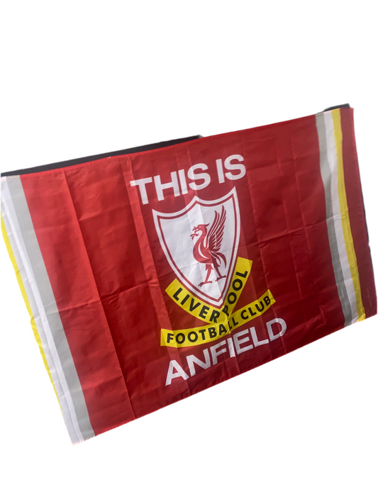 Official Liverpool FC “This Is Anfield” Flag – 5ft x 3ft
