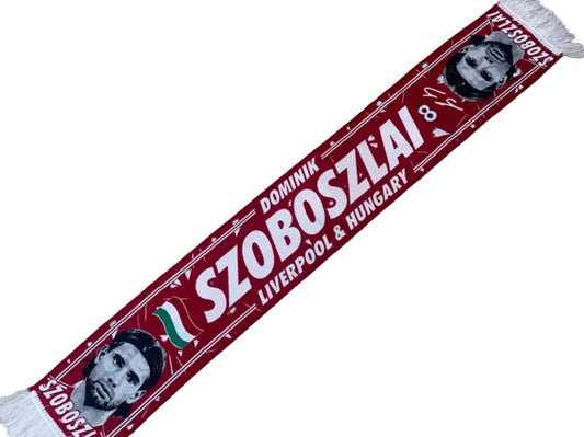 Liverpool FC Dominik Szoboszlai HD Scarf – Hungary & LFC Edition (25/26 Season)