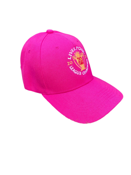 24/25-LIVERPOOL FC 20 TIMES CHAMPIONS PINK CAP