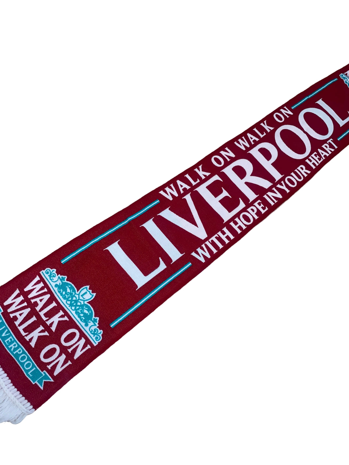 Liverpool FC Walk On Walk On HD Scarf — YNWA Fan Scarf
