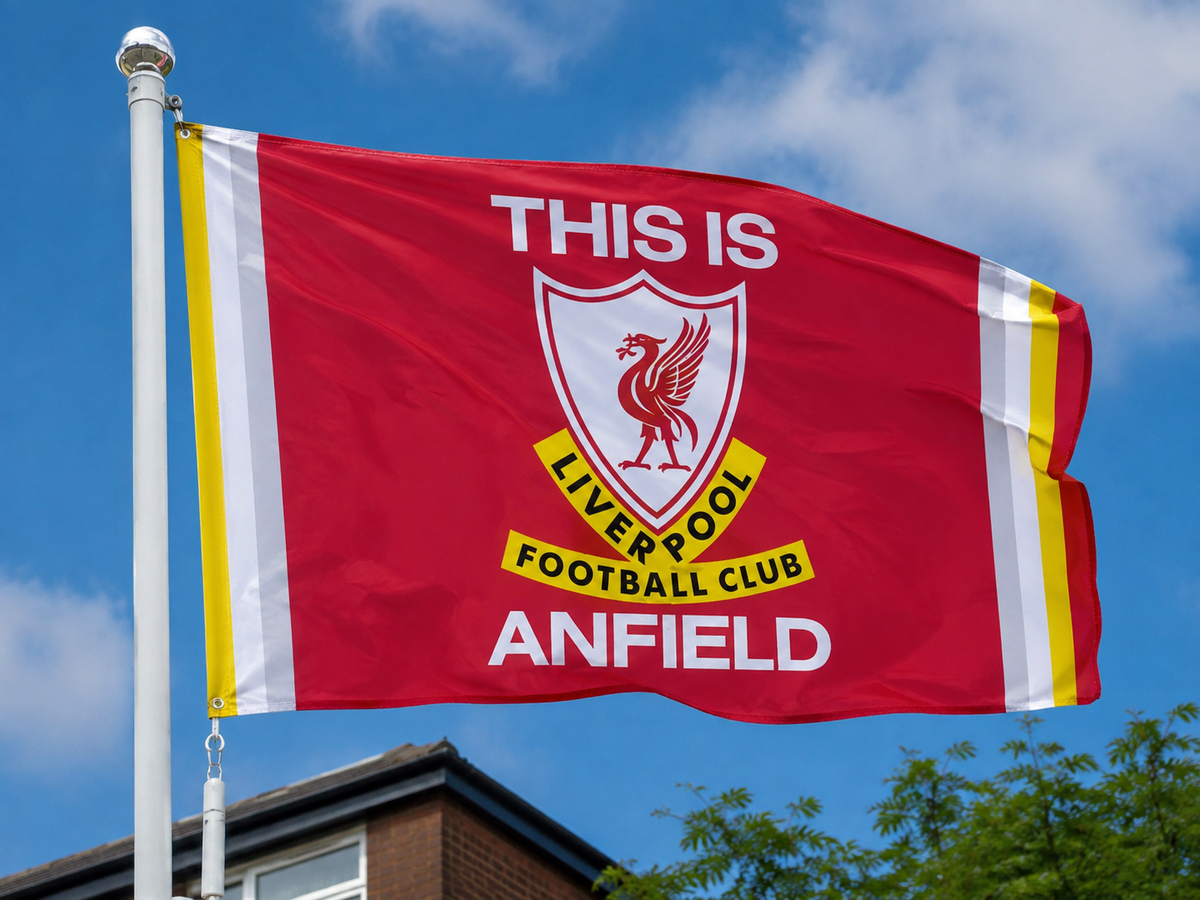 Official Liverpool FC “This Is Anfield” Flag – 5ft x 3ft
