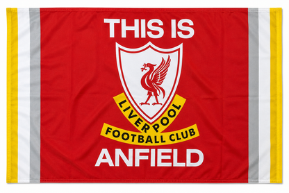 Official Liverpool FC “This Is Anfield” Flag – 5ft x 3ft