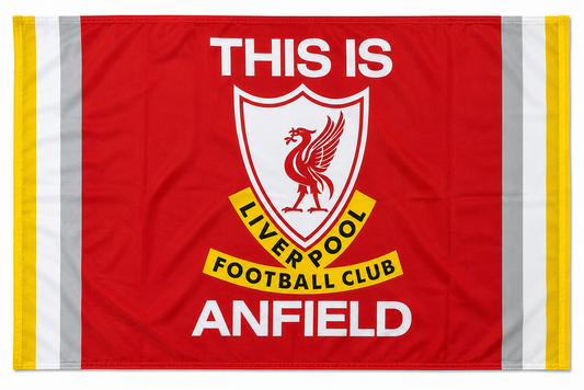 Official Liverpool FC “This Is Anfield” Flag – 5ft x 3ft