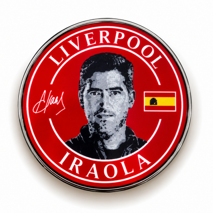 Andoni Iraola Liverpool-Inspired Football Magnet