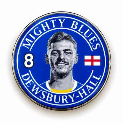 Kiernan Dewsbury-Hall No. 8 Mighty Blues Everton-Inspired Magnet – 5 cm