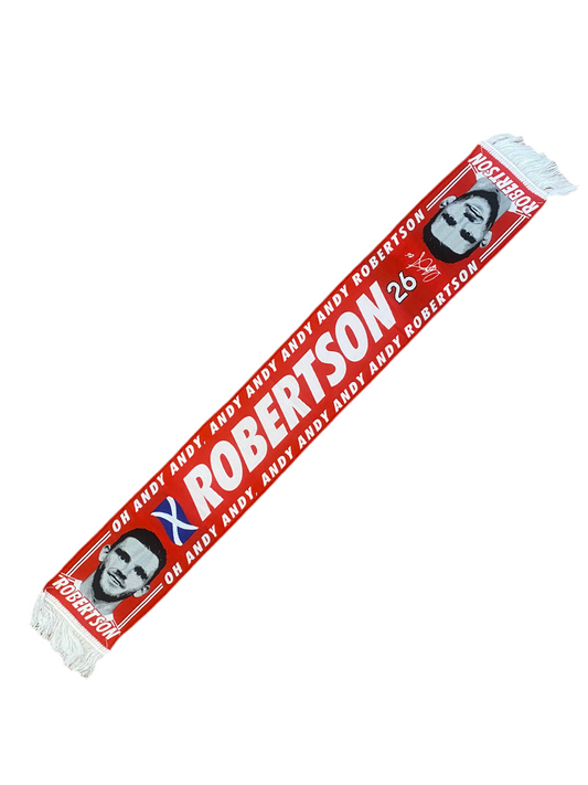Liverpool FC Andy Robertson HD Scarf – Scotland & LFC Supporters Edition