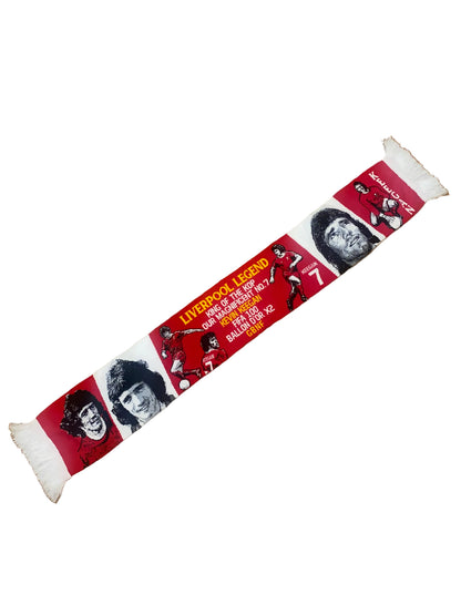 Kevin Keegan Liverpool Legend No.7 Scarf – King of the Kop LFC Supporters Scarf