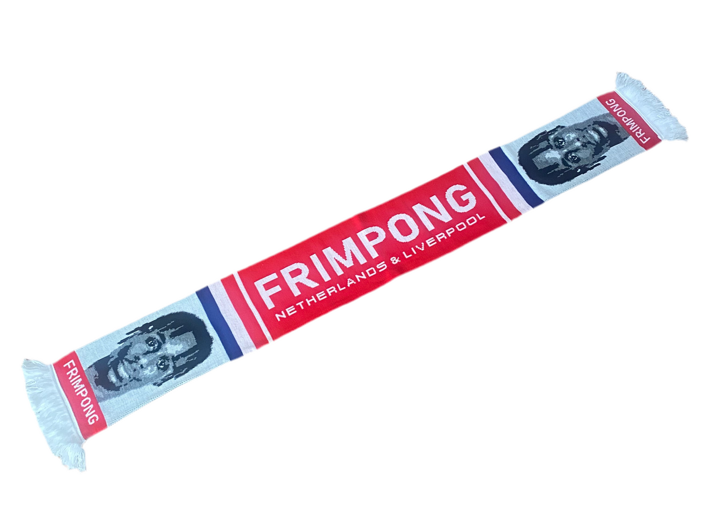 25/26 Liverpool FC Jeremie Frimpong Knitted Scarf – Limited Edition