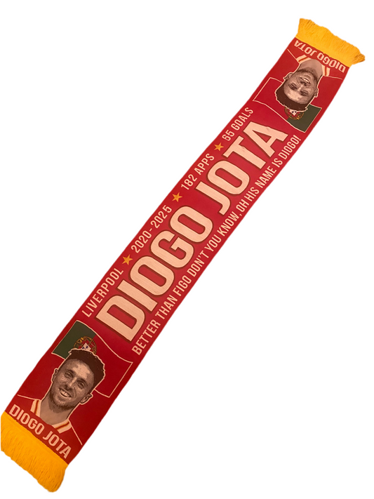 Diogo Jota #20  HD-Liverpool FC Tribute Scarf